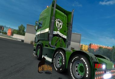 Scania R&S Topline Anna Fleurs skin pack 1.26