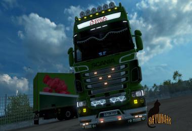 Scania R&S Topline Anna Fleurs skin pack 1.26
