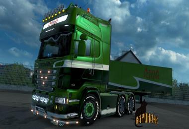 Scania R&S Topline Anna Fleurs skin pack 1.26
