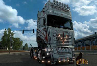 Scania R&S Topline V8 skin 1.26