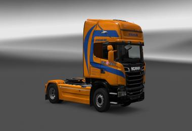 Scania Streamline Eurolines skin v1