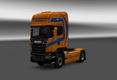Scania Streamline Eurolines skin v1