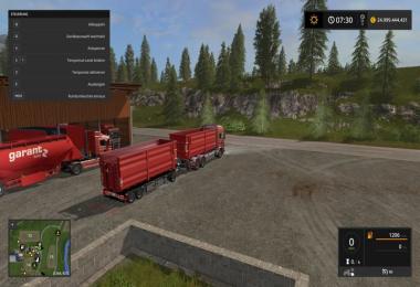 SCANIA V8 HKL with rail Trailer v1.0.0.1