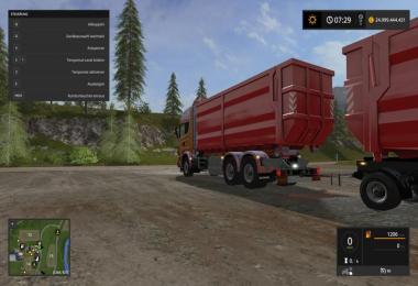 SCANIA V8 HKL with rail Trailer v1.0.1.0