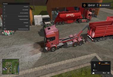 SCANIA V8 HKL with rail Trailer v1.0.1.0