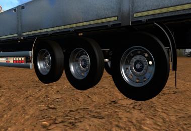 Trailers wheels  1.24 1.26