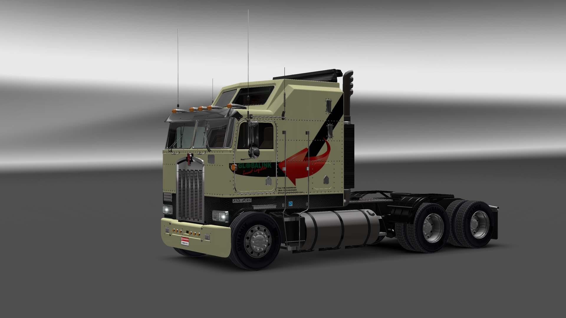kenworth k100 globalink skin 1.27