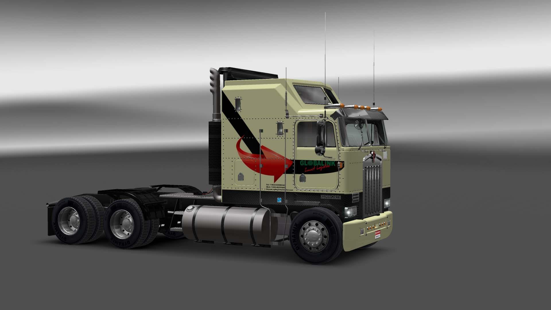 kenworth k100 globalink skin 1.27
