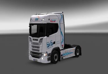 Scania S580 SVS skin 1.26