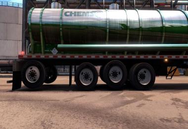 Trailer liftable axles