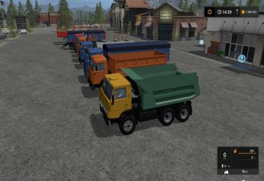 Pack KAMAZ Farming simulator 17 v1.0