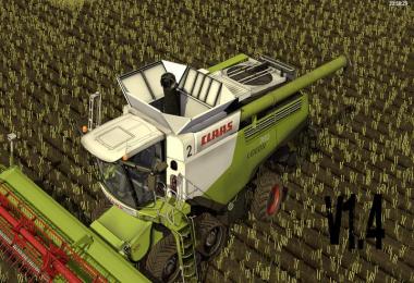 Claas Lexion 700 STAGE IV Pack v1.4.2