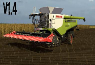 Claas Lexion 700 STAGE IV Pack v1.4.2