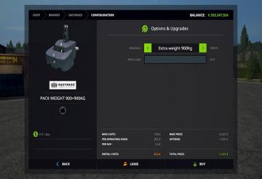 EASY MASS Weight v1.0