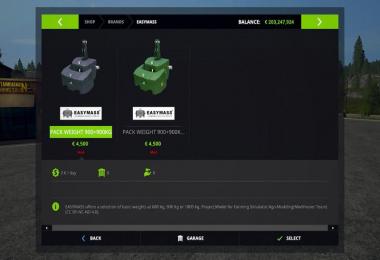 EASY MASS Weight v1.0