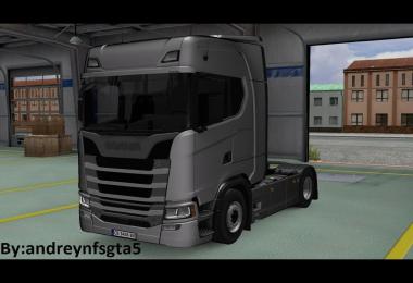 Hot fix Scania New S Series + BG Plates sound