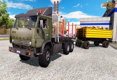 KamAZ 5410 + Trailers v1.0