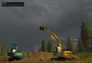 Kobelco Excavator Pack v1.0