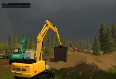Kobelco Excavator Pack v1.0