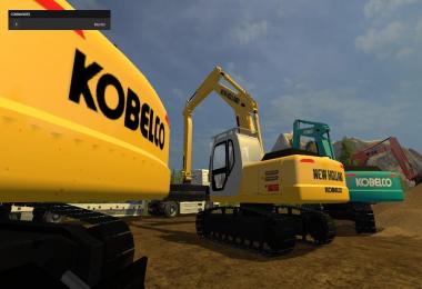 Kobelco Excavator Pack v1.0