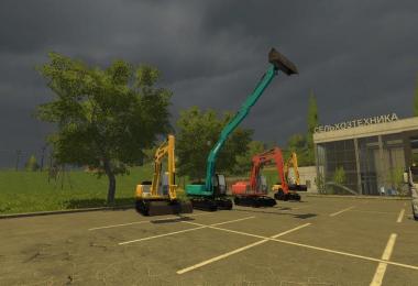 Kobelco Excavator Pack v1.0