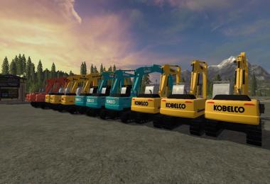 Kobelco Excavator Pack v1.0