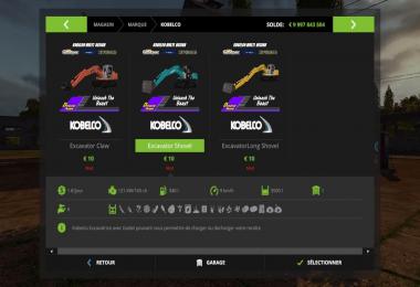 Kobelco Excavator Pack v1.0