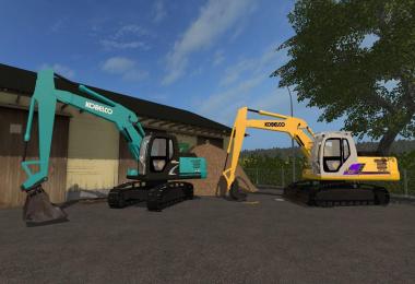 Kobelco Excavator Pack v1.0