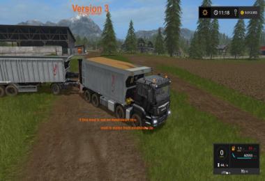 MAN TGS with Fliegl extension v3