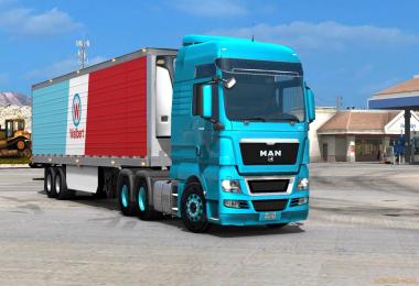 Man TGX + Interior + New Sound (v1.6.x) for ATS v1.0