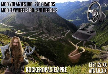 Mod for steering wheel of 180-270 Degrees 1.27.x