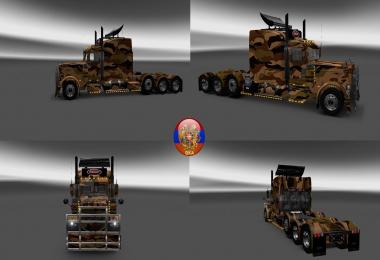 Peterbilt 389 Peterbilt 389v2 Camouflage Skins 1.26.6s
