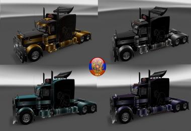 Peterbilt 389 Peterbilt 389 v2 Metallic Elephant Skins