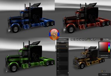 Peterbilt 389 Peterbilt 389 v2 Metallic Elephant Skins