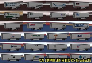 Real Company Box Trailers v2.4