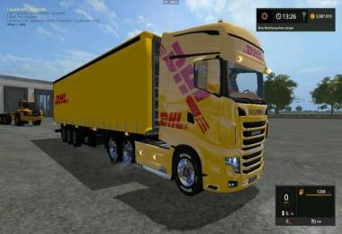 Scania R700 DHL v1.0