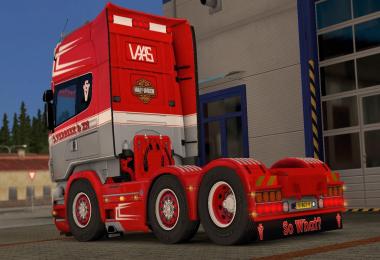 Scania RJL S.Verbeek Skin v1.0