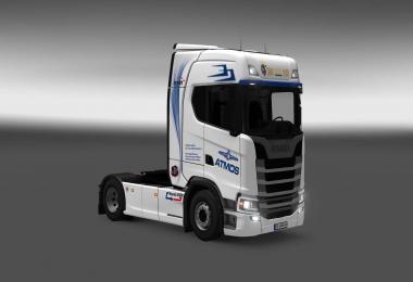 Scania S580 Atmos skin 1.26