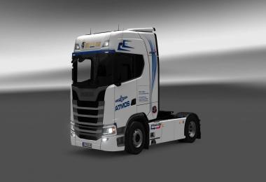 Scania S580 Atmos skin 1.26