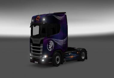 Scania S580 Fantasy skin 1.26