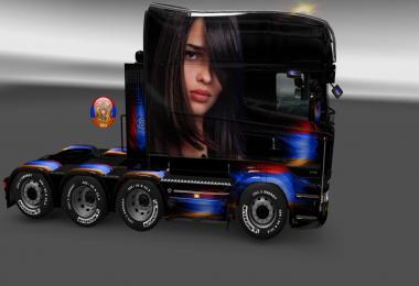 Scania T Scania RS (RJL) Arm Style Skin 1.27.1.2s
