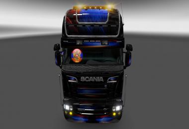 Scania T Scania RS (RJL) Arm Style Skin 1.27.1.2s