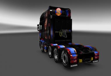 Scania T Scania RS (RJL) Arm Style Skin 1.27.1.2s