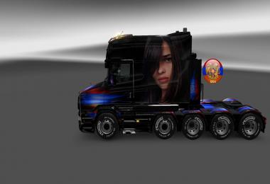 Scania T Scania RS (RJL) Arm Style Skin 1.27.1.2s