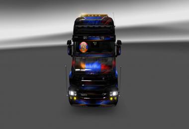 Scania T Scania RS (RJL) Arm Style Skin 1.27.1.2s