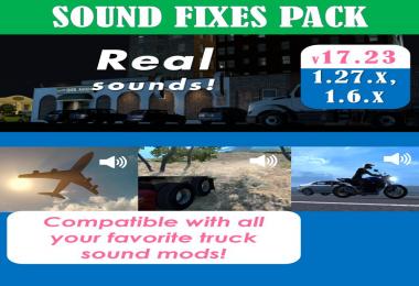 Sound Fixes Pack v17.23 [1.6/1.27 open beta]