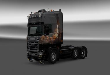 SpaceShuttle skin for RJL's Scania R/S 1.12.x