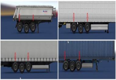Two Lifting Axes on Trailers v1.0
