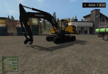 Volvo EC300E Quick Attacher V1