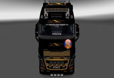 Volvo fh16 2012 Volvo fh16 2013 Ana Beatriz Barros Skin